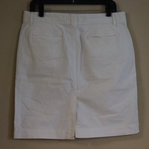 New Old Navy White Pencil Skirt Size 10 - Picture 2 of 2